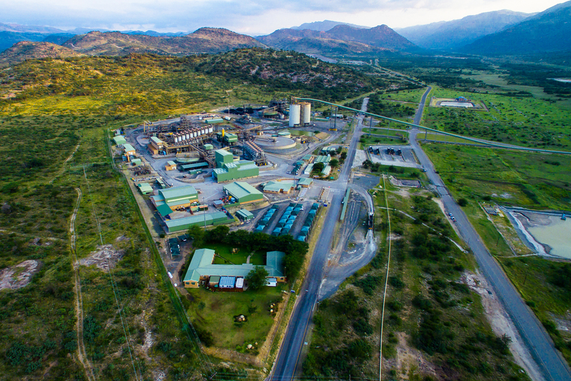 Two Rivers platinum mine near the town of Steelpoort in the province of Mpumalanga, South Africa.