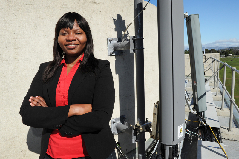 Dr Joyce Mwangama, a lecturer in the UCT Department of Electrical Engineering, is leading the development of South Africa’s first university-based 5G testbed facility.
