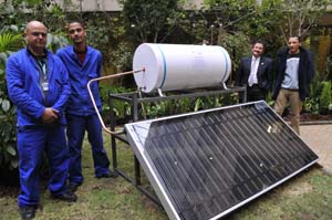 solar water heater