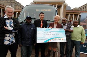 cheque handover