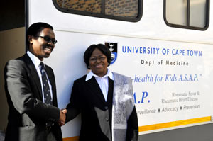 Prof Bongani Mayosi & Dr Manto Tshabalala-Msimang