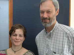 Dr Brenda Morrow and Assoc Prof Arthur Argent