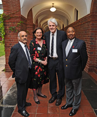 Prof Zephne van der Spuy and Roland Eastman