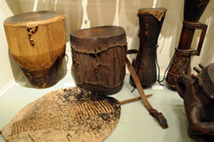Restored traditional musical instruments