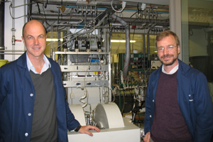 Prof Michael Claeys & Prof Eric Van Steen.