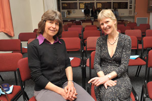 Profs Silke Dyer & Sue Fawcus 