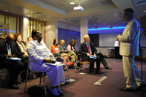 Minister Naledi Pandor, Dr Max Price, and others