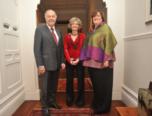 Prof John Hearn, Prof Deborah Posel and Lara Hoffenberg