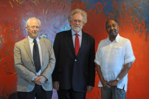 Profs Anton Zielinger, George Ellis & Thandabantu Nhlapo