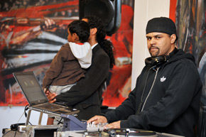 DJ Eazy at Festival of Desire