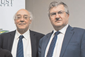 Prof Milton Shain and Sir Richard Evans