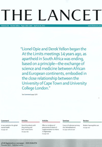 Lancet publication