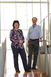 Prof Bertram and Prof Anne Lise Williamson
