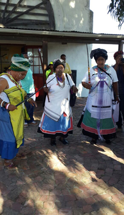 Proud women celebrate