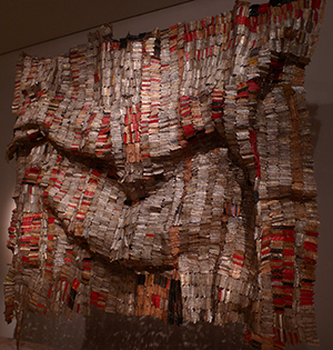 Emeritus Professor El Anatsui's artwork