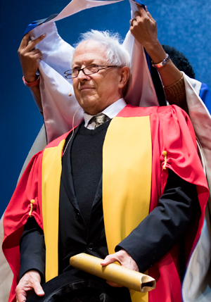 Double honorary doctorates for Ellis