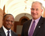 Prof Ndebele & Don McKinnon