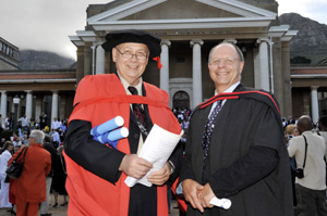 Prof Dimitri Novitsky and Assoc Prof Johan Brink