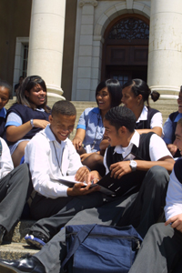 learners from high schools in townships 