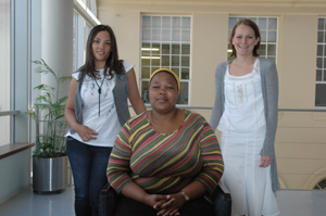 Three PhD Medical Virology students