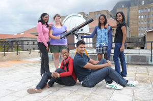 Astronomy Club committee members