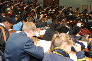 High school learners in the UCT Mathematics Competition