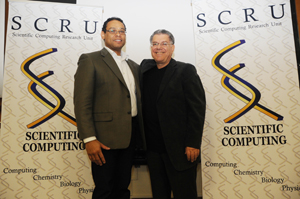 Prof Sason Shaik and Prof Kevin Naidoo