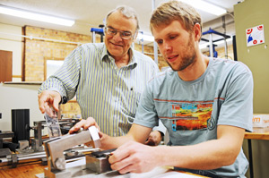 Prof Bob Tait and Thorsten Becker