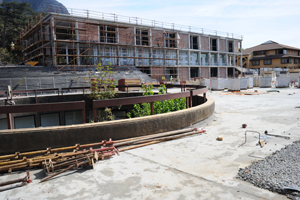 Snapshot of construction on campus