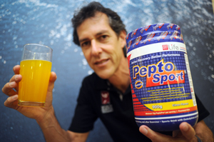 Assoc Prof Andrew Bosch and PeptoSport