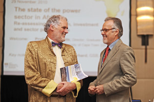 Prof Walter Baets (left) and Prof Anton Eberhard
