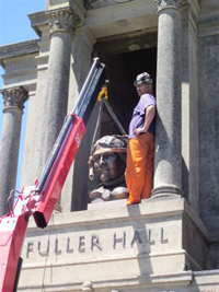 Fuller sculpture honours the woman behind the name