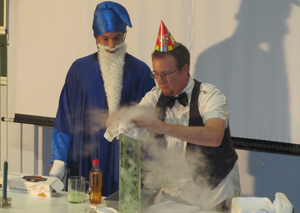 Lord of the Benzene Rings enthrals young audience