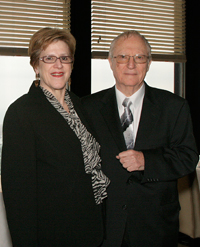 Henry Blumberg and Prof Marcia Blumberg