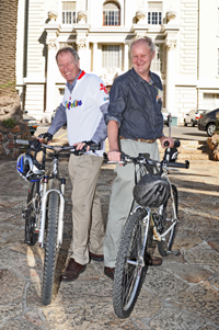 Dr Paul Roux (right) and Professor Steve Reid