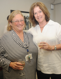 Prof Jo Beall (left) and Prof Nan Yeld