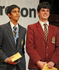 Sean Wentzel (right) and Ashraf Moolla