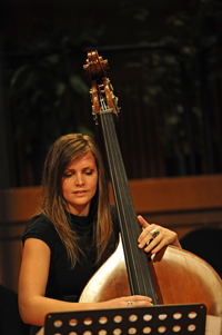 Romy Brauteseth on bass