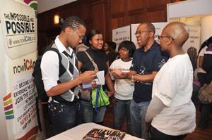 Graduands flock to career fair