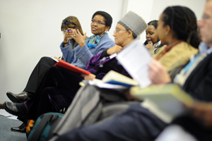 Prof Pumla Gobodo-Madikizela and other delegates