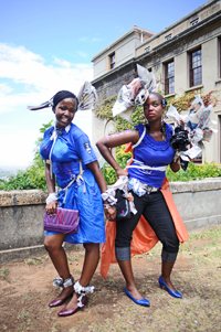 Students Khanyisile Masango and Phathiswa Magangane