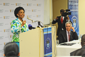 Minister Maite Nkoana-Mashabane