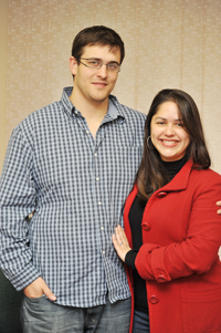 Trad and spouse Elaine Nogueira-Godsey