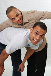 Maurice Paige (top) and Theodore Jantjies