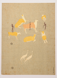 bushman drawings