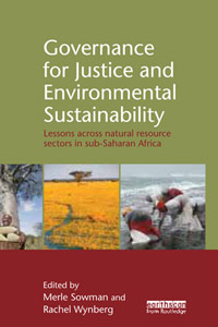 Governance for Justice and Environmental Sustainability