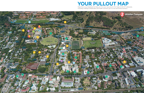 Middle Campus Map