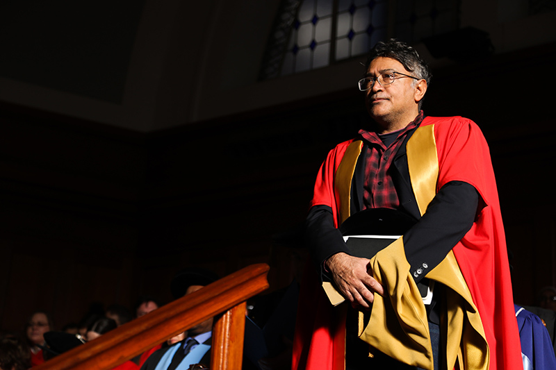 Social justice activist Zackie Achmat was awarded an LLD (honoris causa) during the July graduation ceremony, his second honorary degree from UCT.