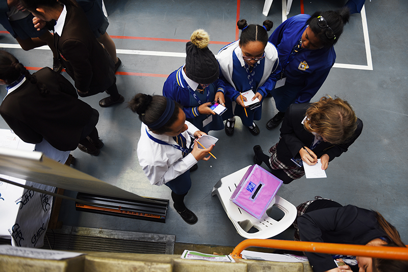 The Eskom Cape Town Expo for Young Scientists, held in the UCT sports hall, invited students from local primary and high schools to showcase their scientific methods and engineering projects.