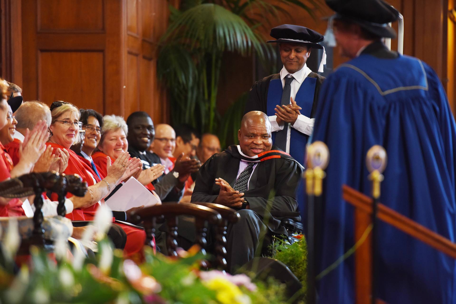Lesibana Frans Sebueng graduated with a Postgraduate Diploma in Disability Studies.